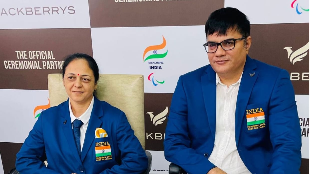 Asian Para Games: Amit of Haryana and Parul of Gujarat will be the flag bearers of India