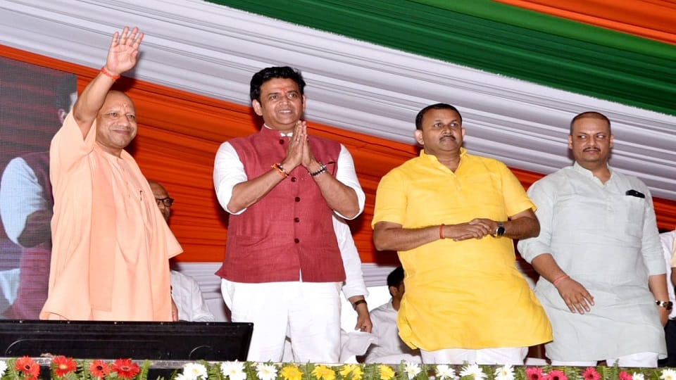 CM Yogi Adityanath inaugurates comprehensive milk and milk products project in Gorakhpur