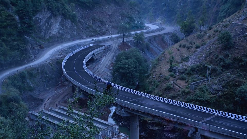 Union Minister Nitin Gadkari said 224 Meter Viaduct On Jammu Srinagar Highway Completed in ramban