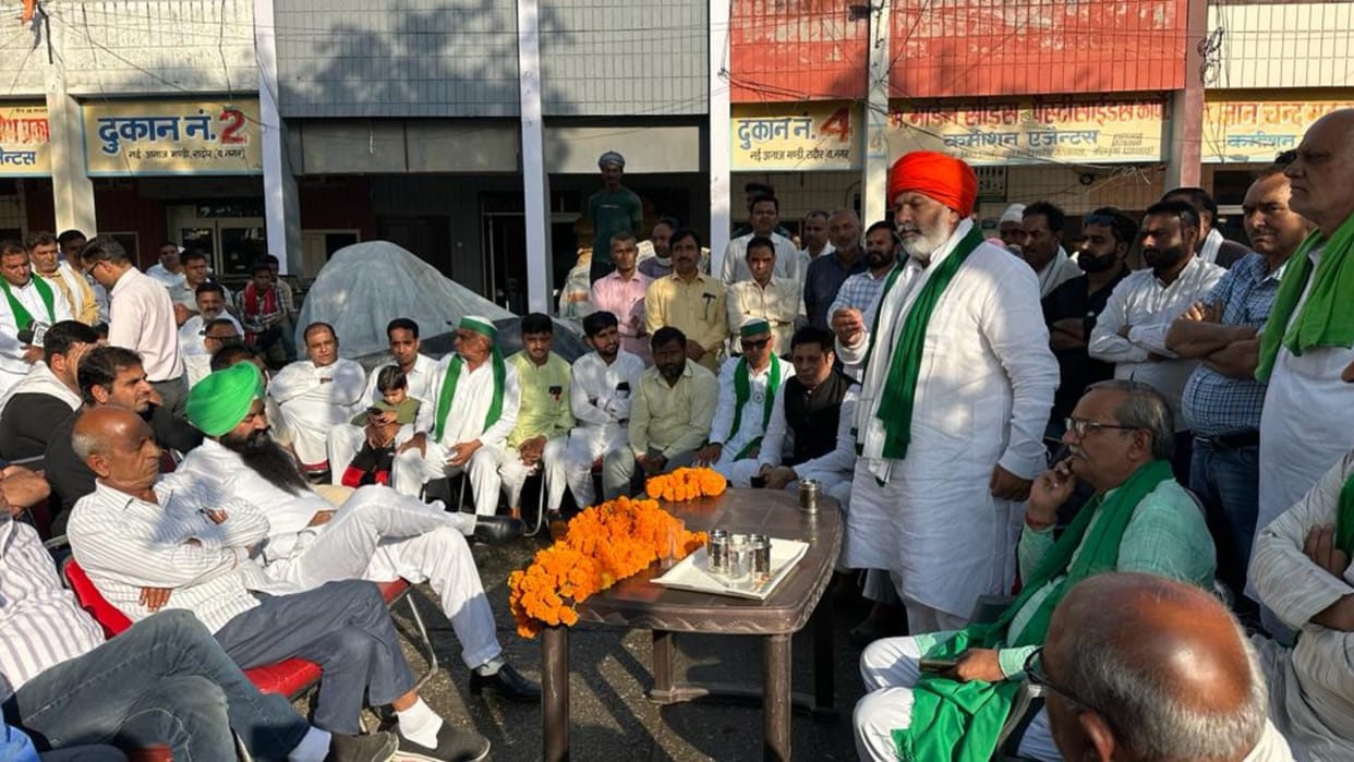Rakesh Tikait reached Yamunanagar, said- Farmers of Bihar are forced to work as laborers in other states