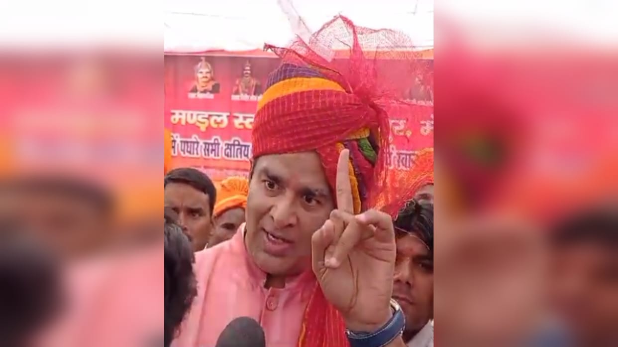 Sangeet Som Targeted Hamas supporters from the stage, says do not buy goods from special