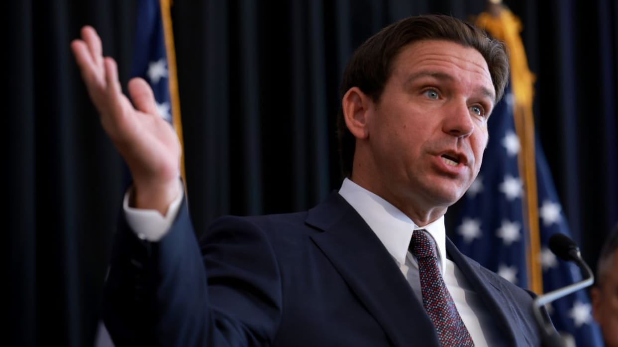 Florida Governor Ron DeSantis Quits US Presidential Race Support Donald Trump