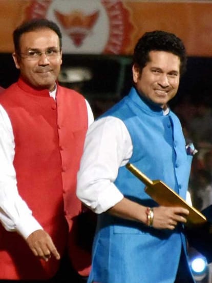 Sachin Tendulkar, sehwag