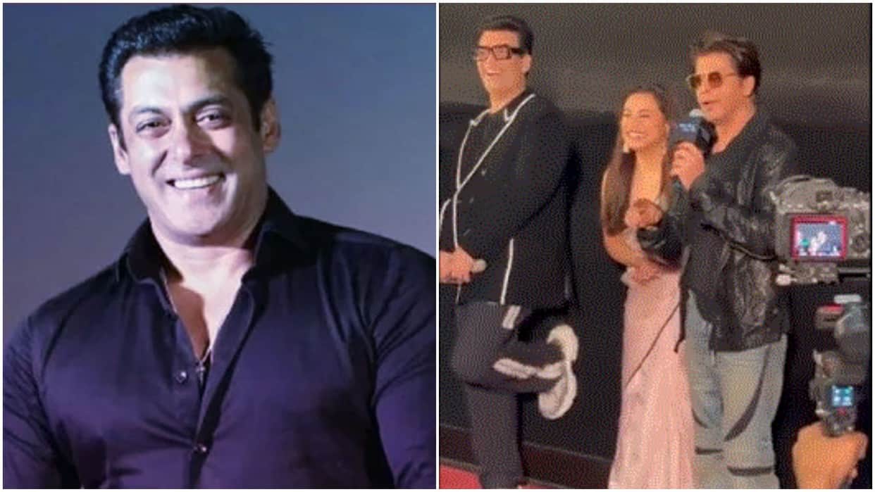 Shah Rukh Khan witty reply as fans ask him about Salman Khan at Kuch Kuch Hota Hai special screening