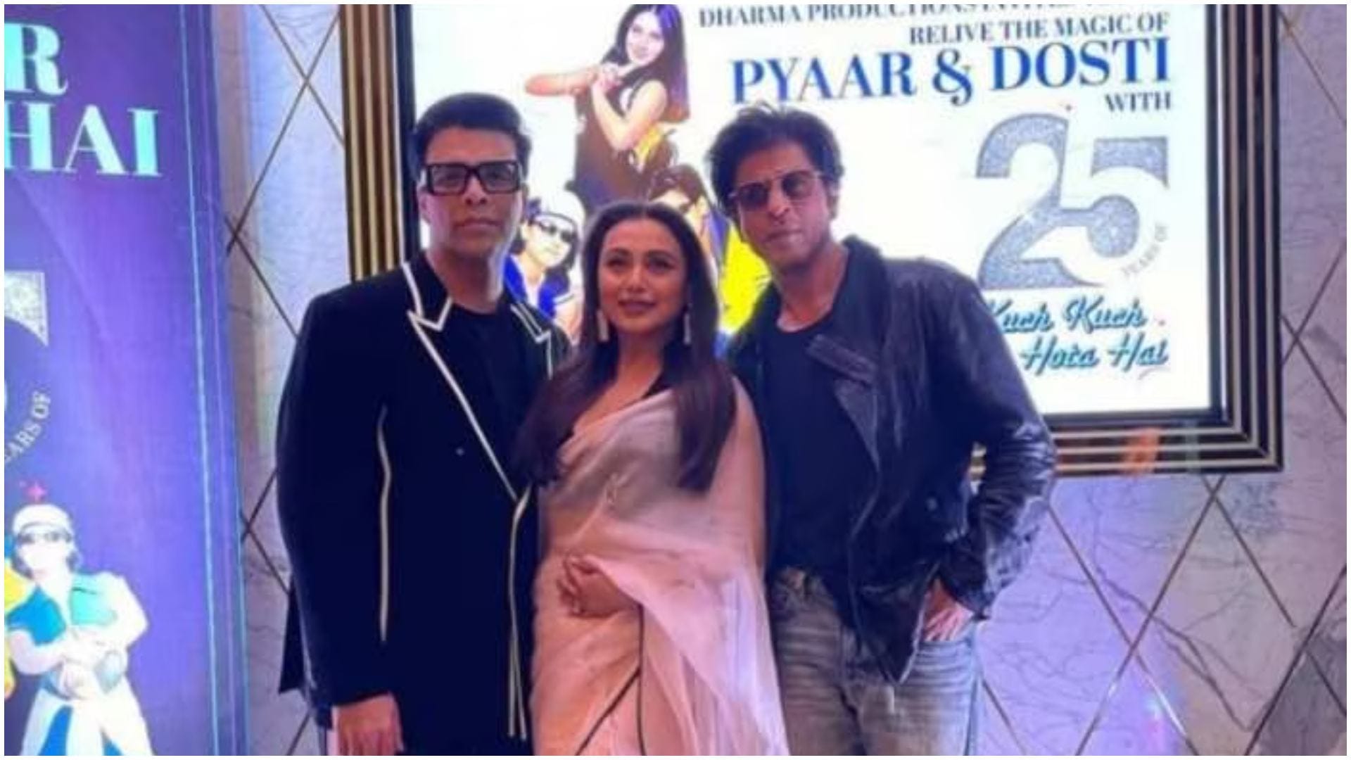 Shah Rukh Khan witty reply as fans ask him about Salman Khan at Kuch Kuch Hota Hai special screening