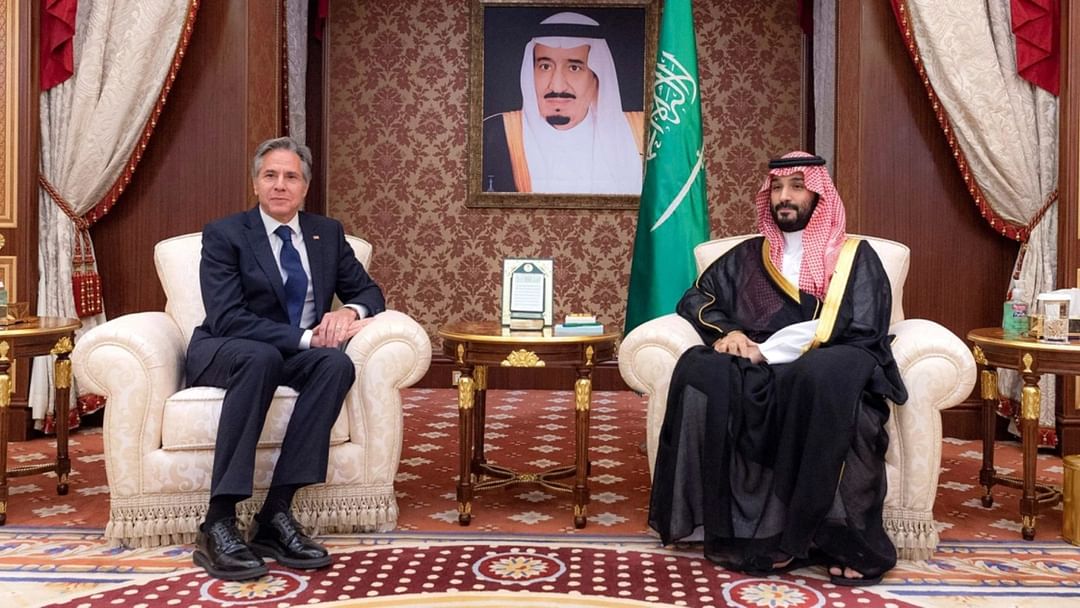 gaza conflict saudi prince mbs humilate us secretary of state antony blinken wait for hours for meeting