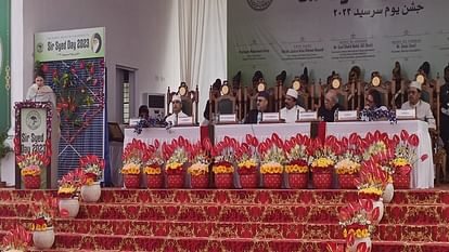 AMU Sir Syed Day: सर सैयद डे पर याद किए गए एएमयू संस्थापक, ऐसे मनी 206वीं जयंती AMU founder remembered on Sir Syed Day