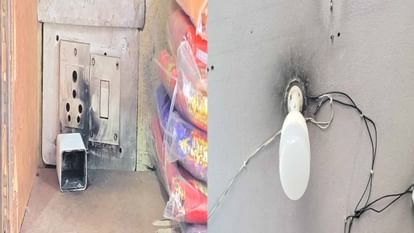 Electrical equipment of a dozen shopkeepers burnt due to short circuit in Maihar Bazaar
