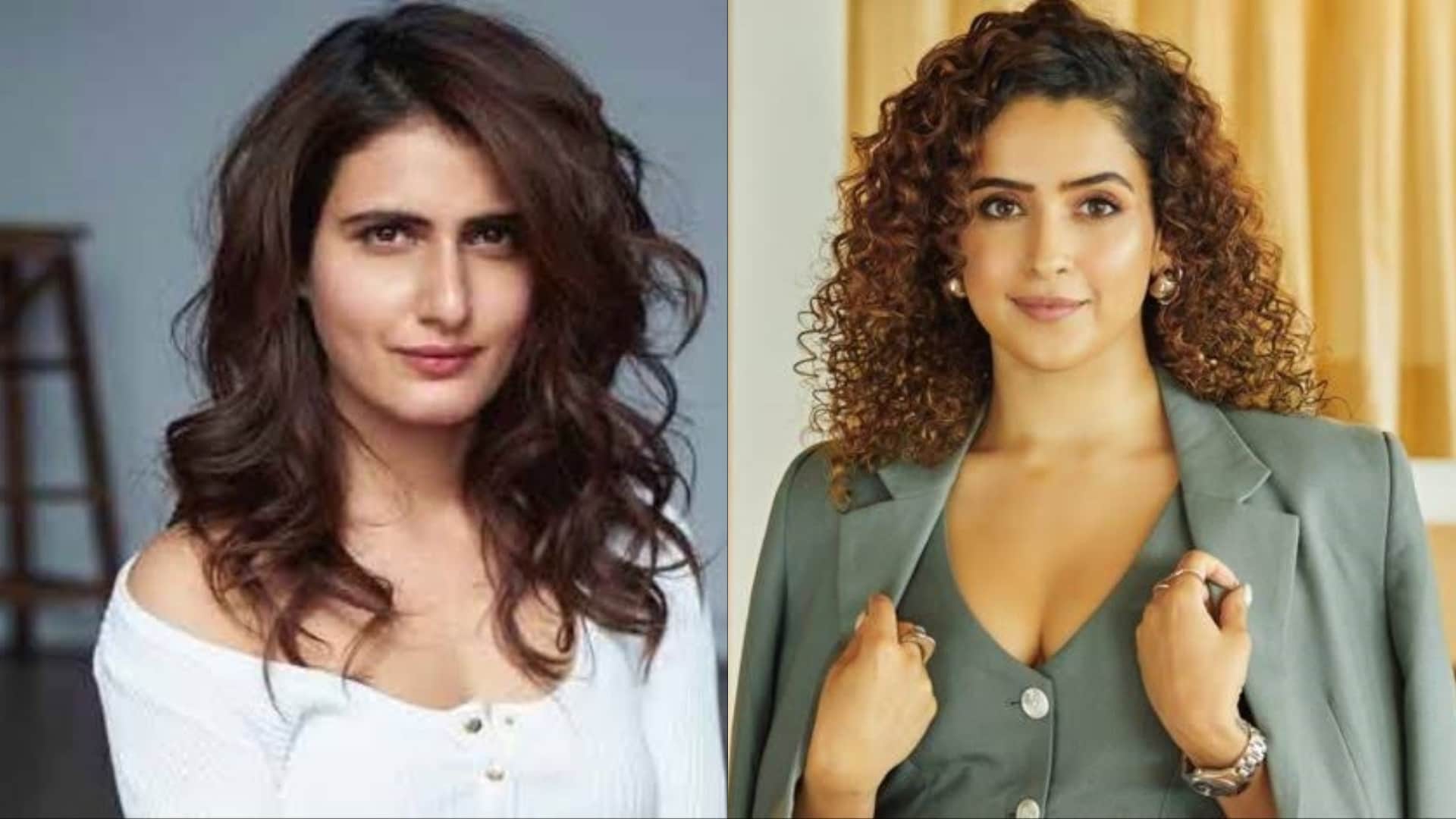 Fatima Sana Shaikh Sanya Malhotra seen together Sam Bahadur Made strong Friendship giving audition on Scooty