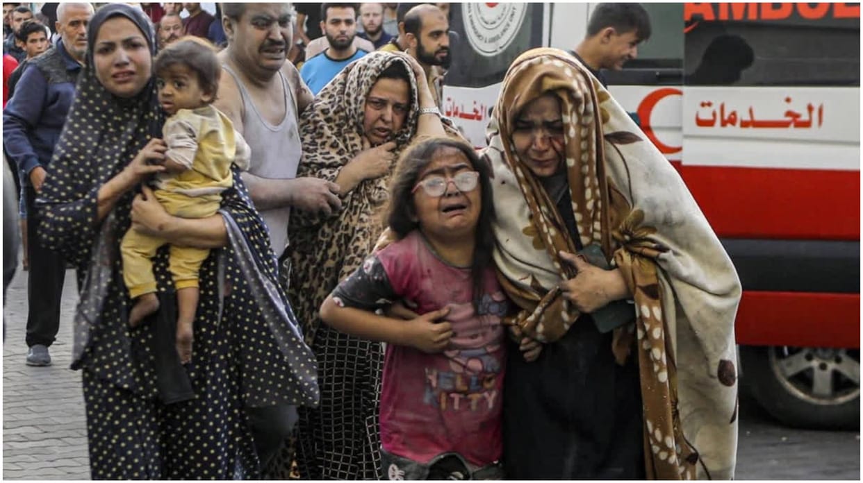 SOS messages by UNRWA staff in Gaza described the situation in the Hamas-run Gaza Strip as a hellhole