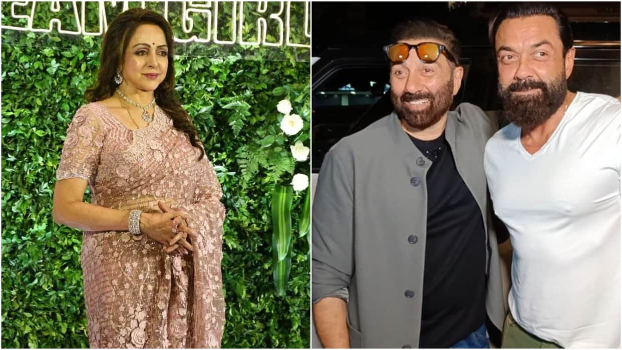 Months after reuniting with Esha Deol at Gadar 2 screening Sunny and Bobby skip Hema Malini 75th birthday bash