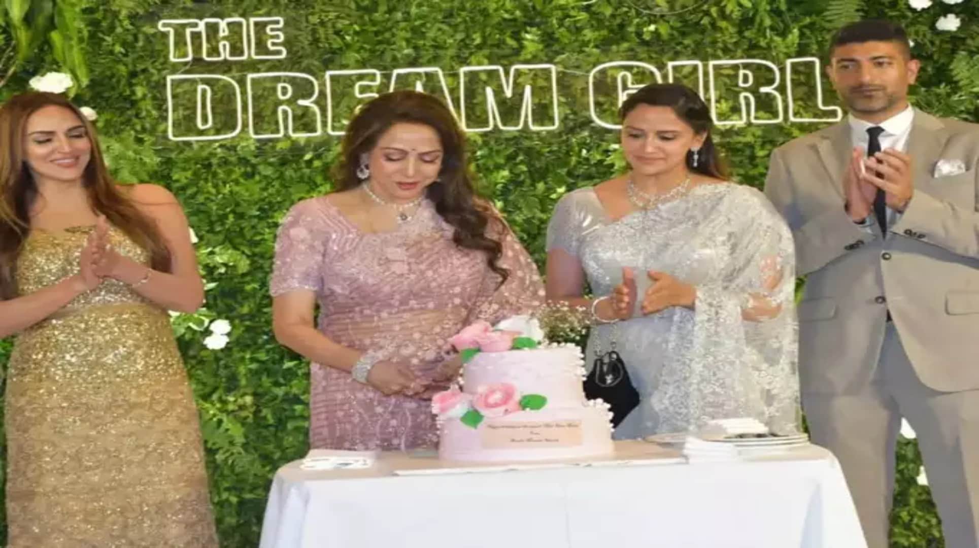 Hema Malini's 75th birthday bash salman khan to Rekha and Esha-deol Dharmendra see the party photos