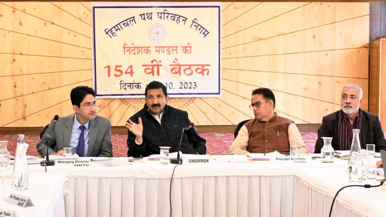 HRTC BOD Decisions: 300 conductors will be recruited, employees will get DA on Diwali, minimum fare will not i