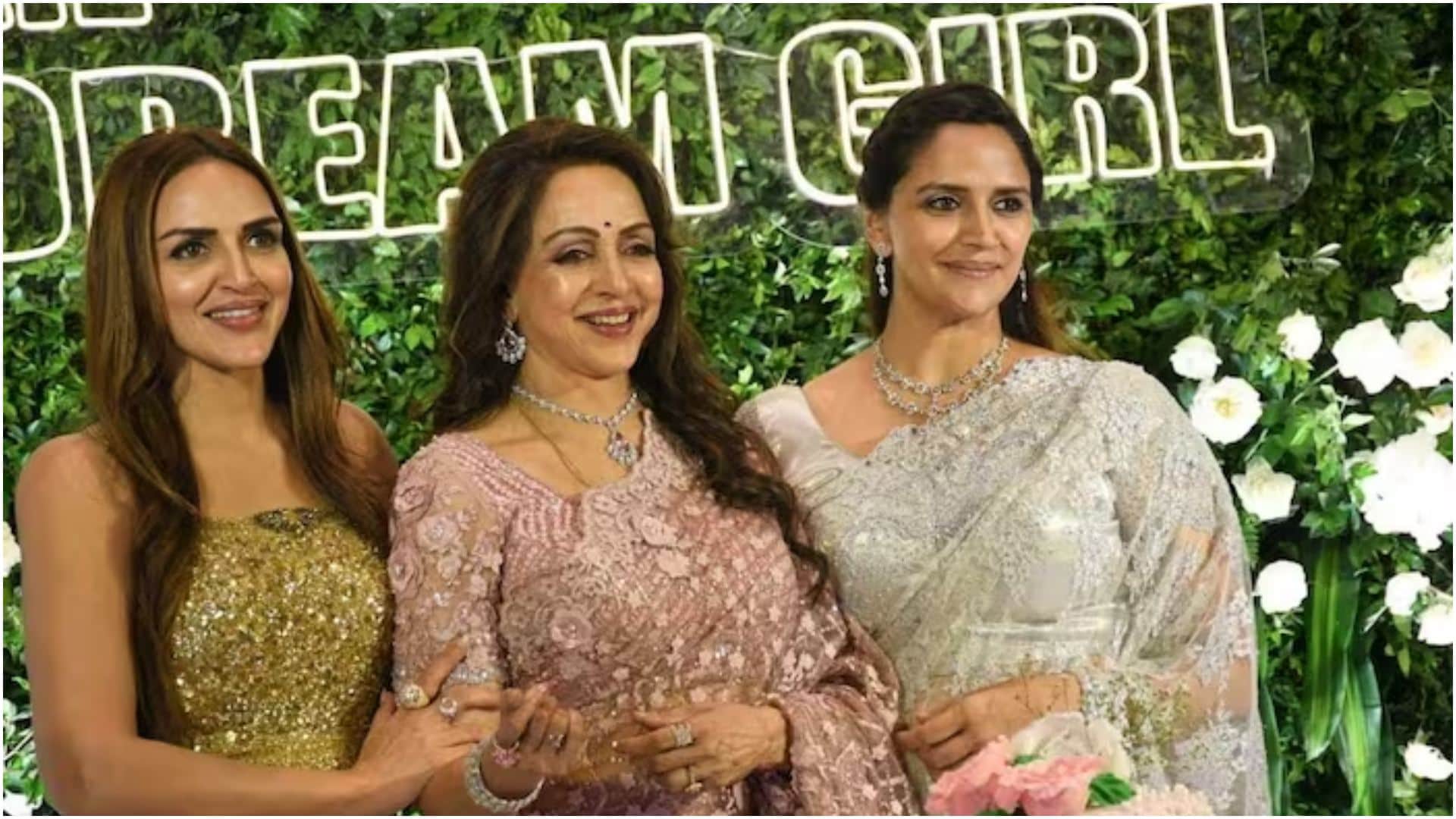 Months after reuniting with Esha Deol at Gadar 2 screening Sunny and Bobby skip Hema Malini 75th birthday bash