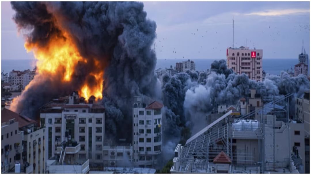 Israel Bombing on 100 targets in Gaza Hamas naval commander killed