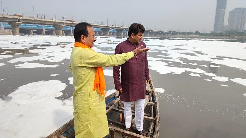 BJP attacks Arvind Kejriwal regarding preparations for Chhath Puja