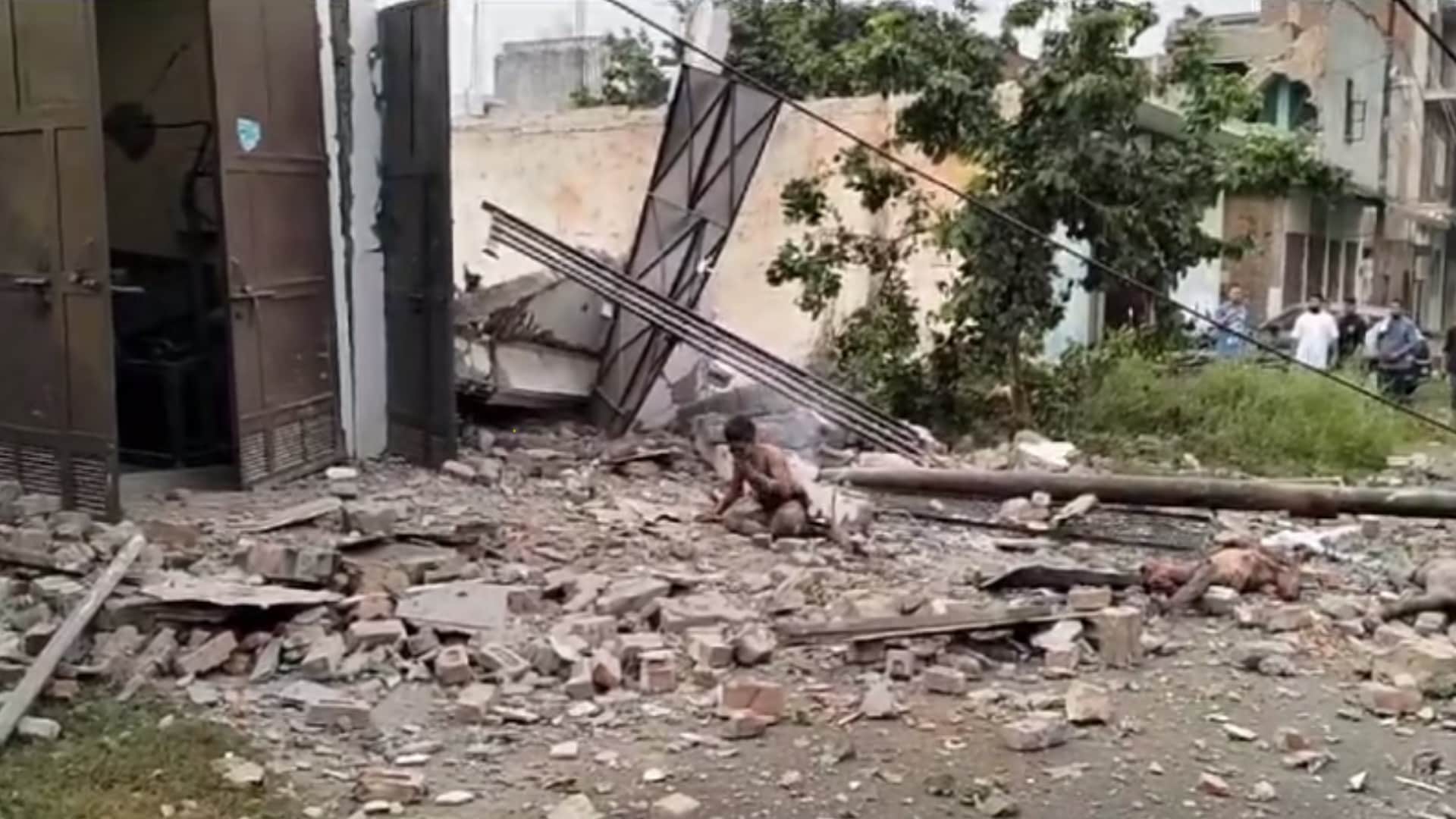 Blast in Factory: Illegal firecrackers were being made in the soap factory