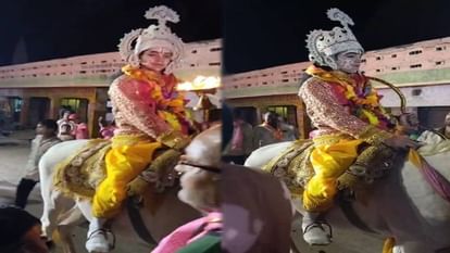 grand wedding procession of Shri Ram was organized in Chhata of Mathura