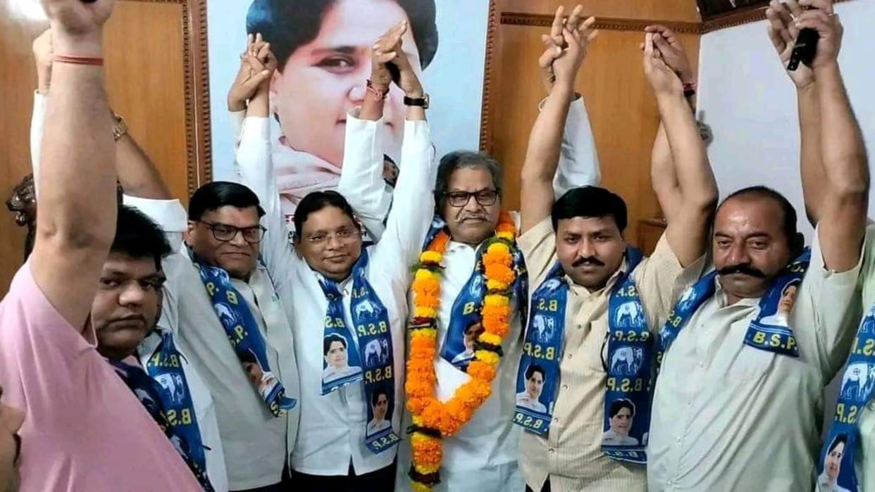MP Election 2023 After former MLA in Satna Municipal Council President resigns joins BSP