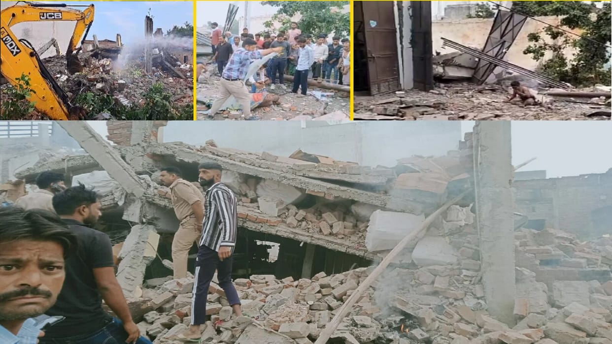 Police has arrested Gaurav Gupta in case of murder of five laborers in Meerut blast