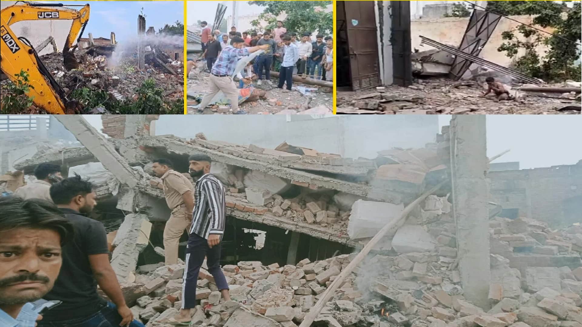 Meerut News : The injured told whole full story of Meerut blast, Will never able to forget this accident