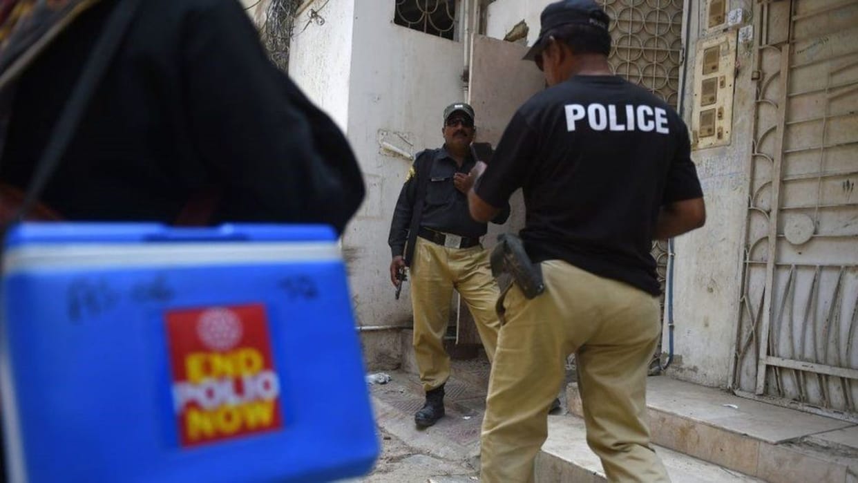 Four members of anti-polio team abducted in northwest Pakistan; 2 released later