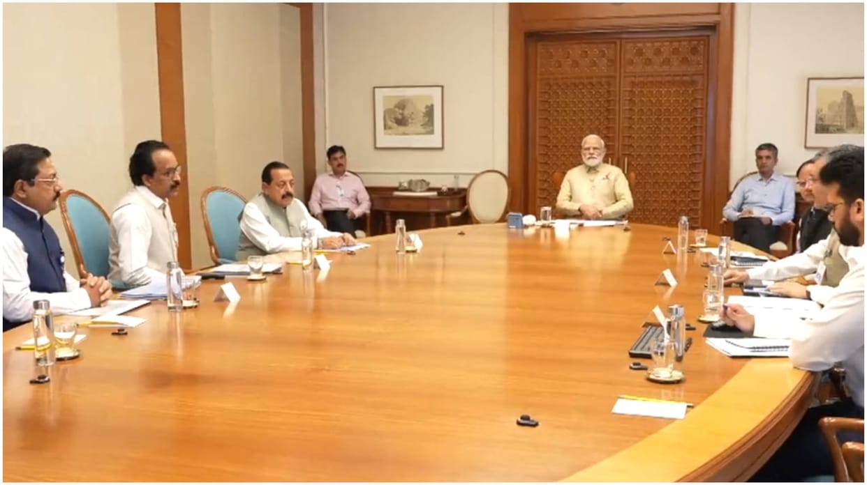 PM Modi chairs high-level meeting to assess the progress of Gaganyaan Mission