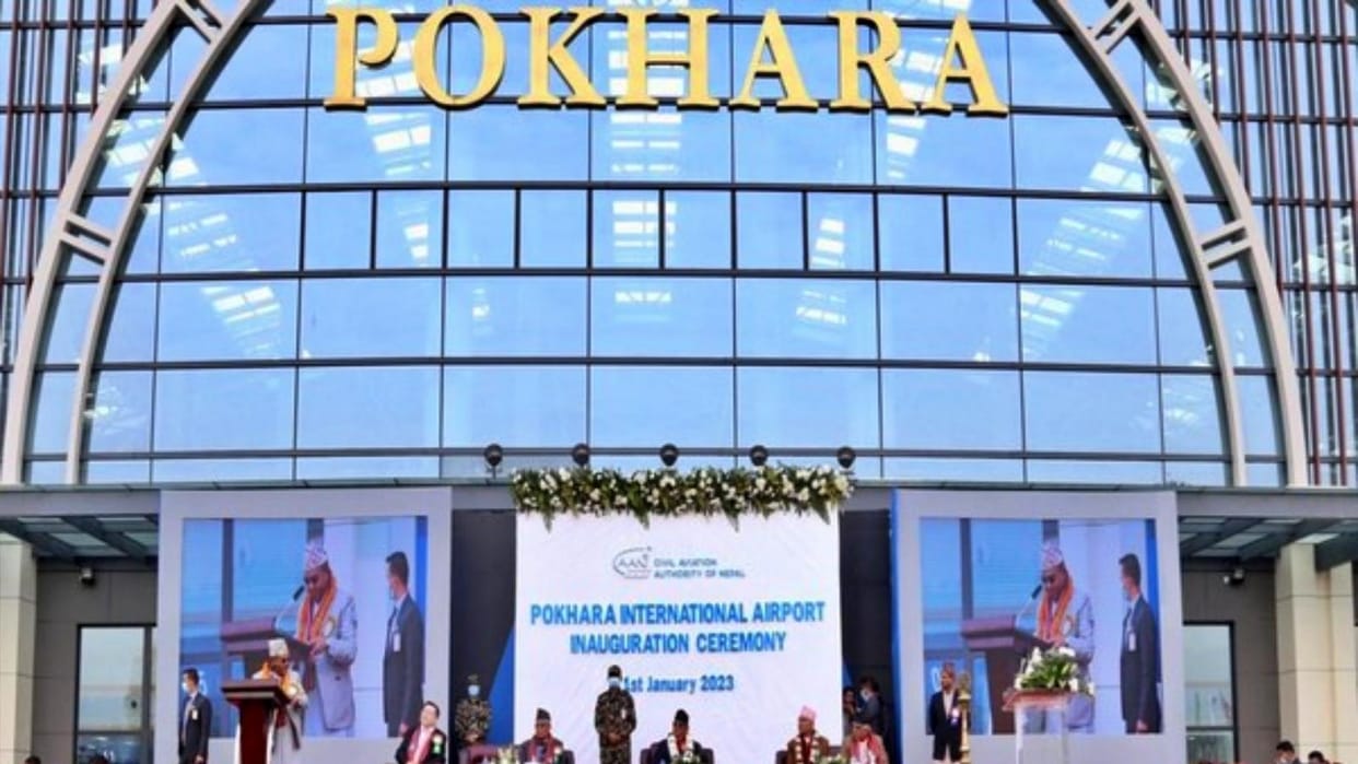 Nepal Chinese Debt Pokhara Airport BRI China CAMC Engineering