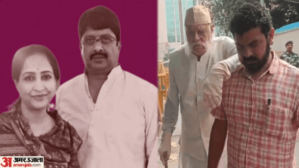 Raja Bhaiya wife Bhanvi Singh reached Delhi saket court with her father-in-law