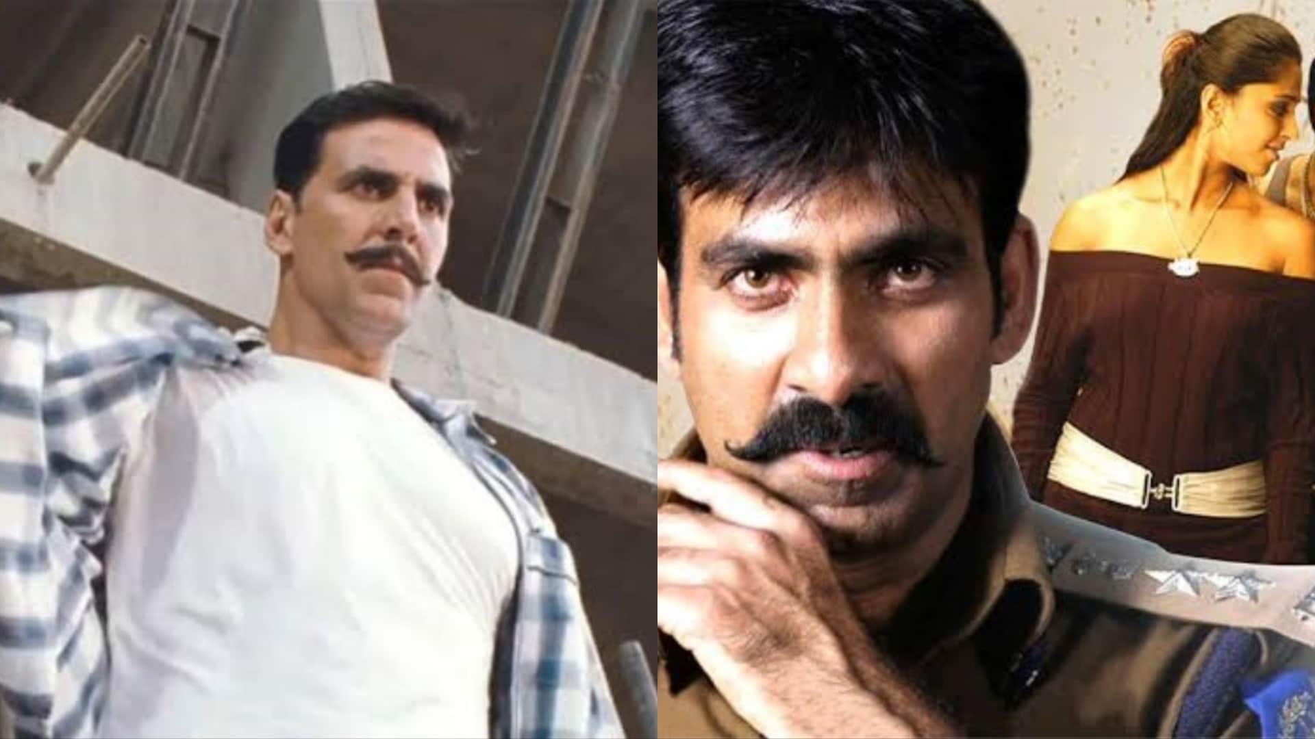 Akshay kumar Ajay Devgn Salman Khan Ranbir Kapoor made remakes of Tiger Nageswara Rao actor Ravi Teja films