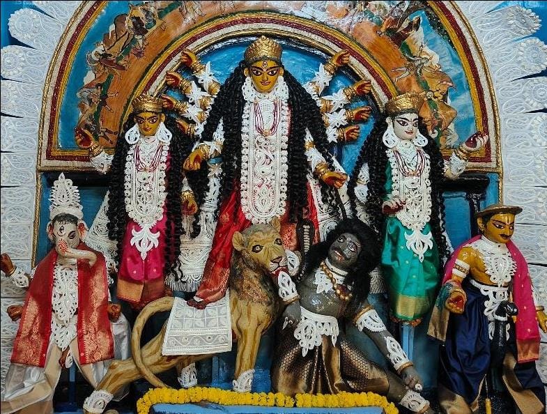 This Durga Pandal of Kashi is amazing: Maa Durga has been sitting here for 256 years, immersion could not be d