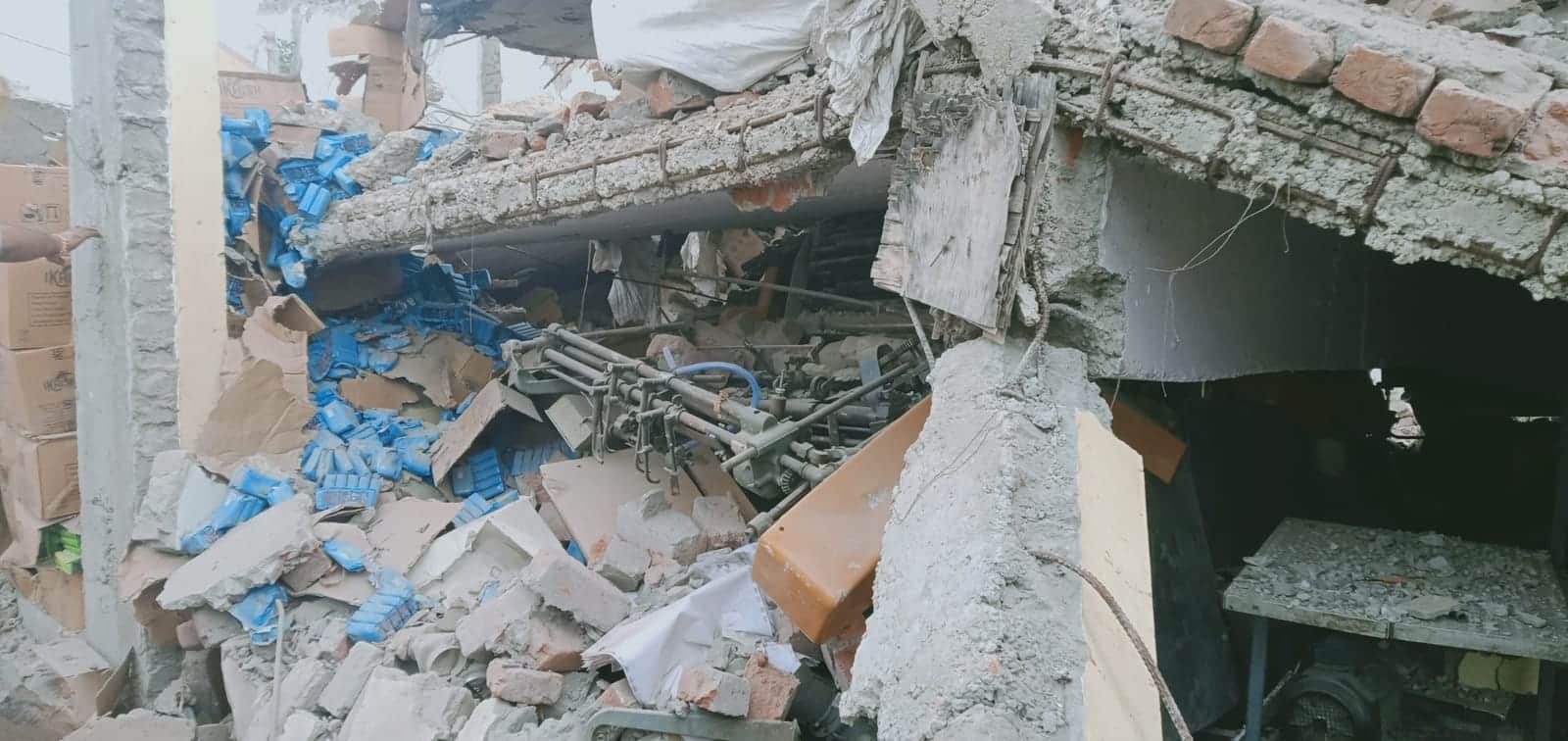 Blast in illegal firecracker factory in Meerut, five people was died and nine were injured