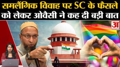 What did Owaisi say after the Supreme Court's decision on gay marriage?