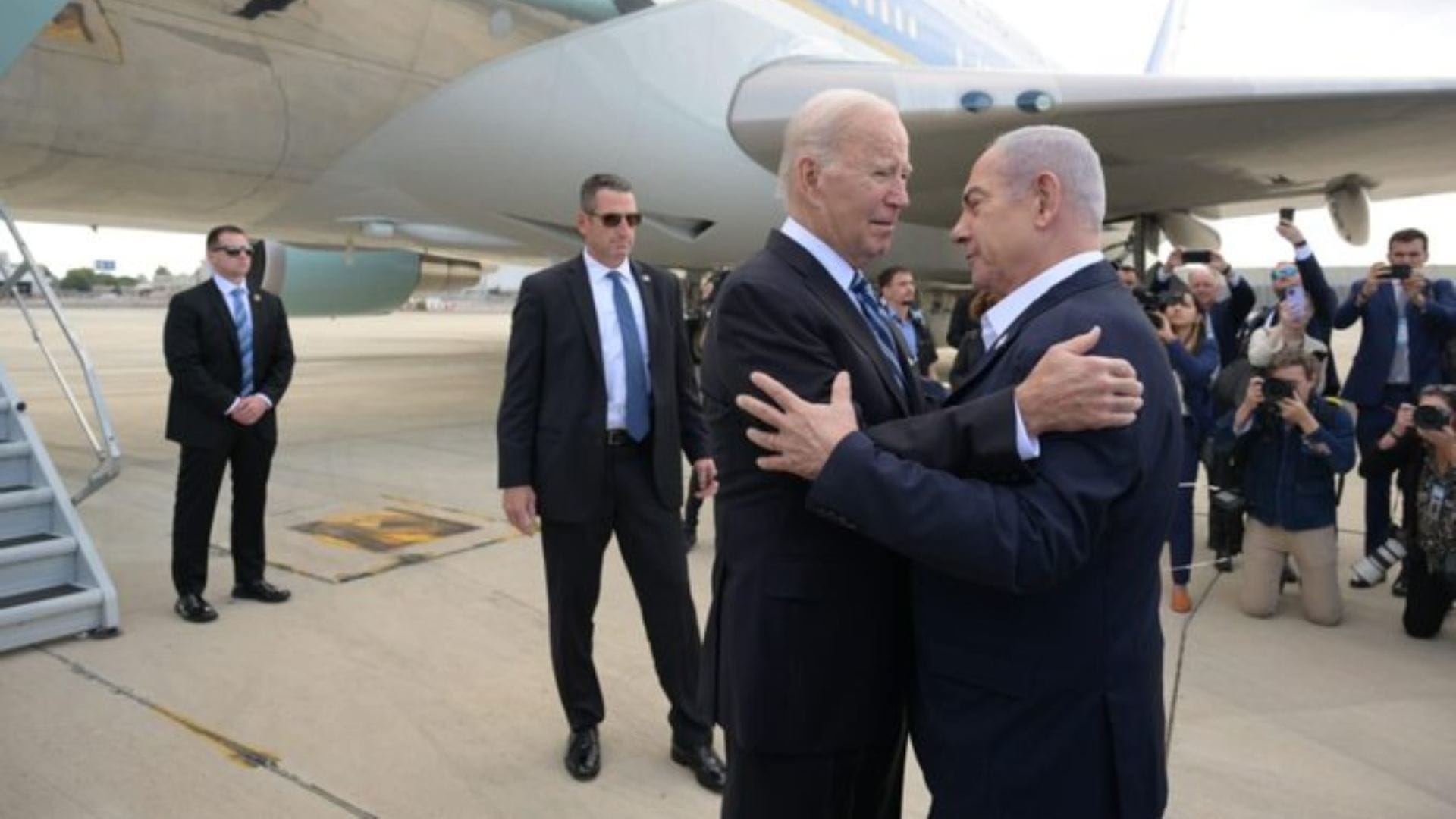 Benjamin Netanyahu, Joe Biden