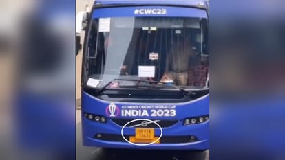 World Cup: विश्व कप में भारतीय क्रिकेट टीम का सफर सुहाना कर रहीं बागपत की बसें, UP-17 नंबर खींच रहा ध्यान Cricket World Cup: Baghpat UP 17 number buses are making Indian team journey pleasant in World Cup