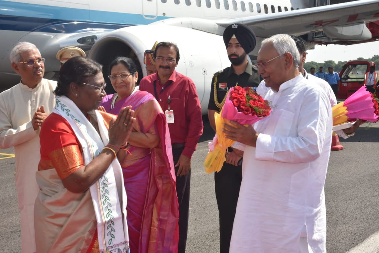 President Draupadi Murmu's program in Patna, Motihari and Gaya during Bihar, agricultural road map, Patna