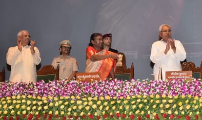 Bihar: 'मेरे पूर्वज बिहारी, मैं भी यहां की' बोलीं राष्ट्रपति द्रौपदी मुर्मू, CM नीतीश कुमार के लिए कही यह बात President Draupadi Murmu's program in Patna, Motihari and Gaya during Bihar, agricultural road map, Patna