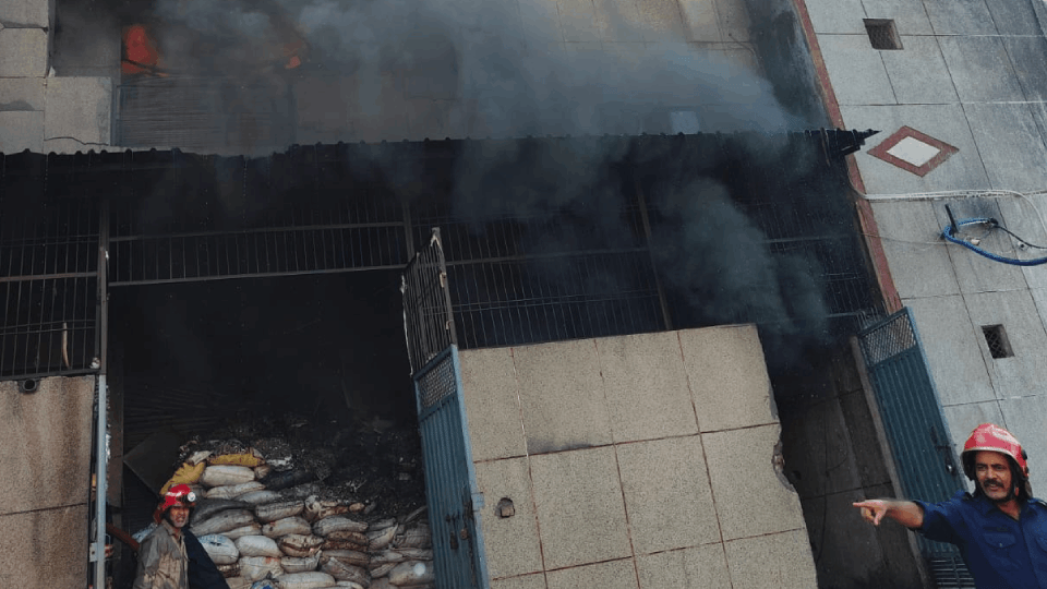 Delhi Fire broke out in factory in Bawana