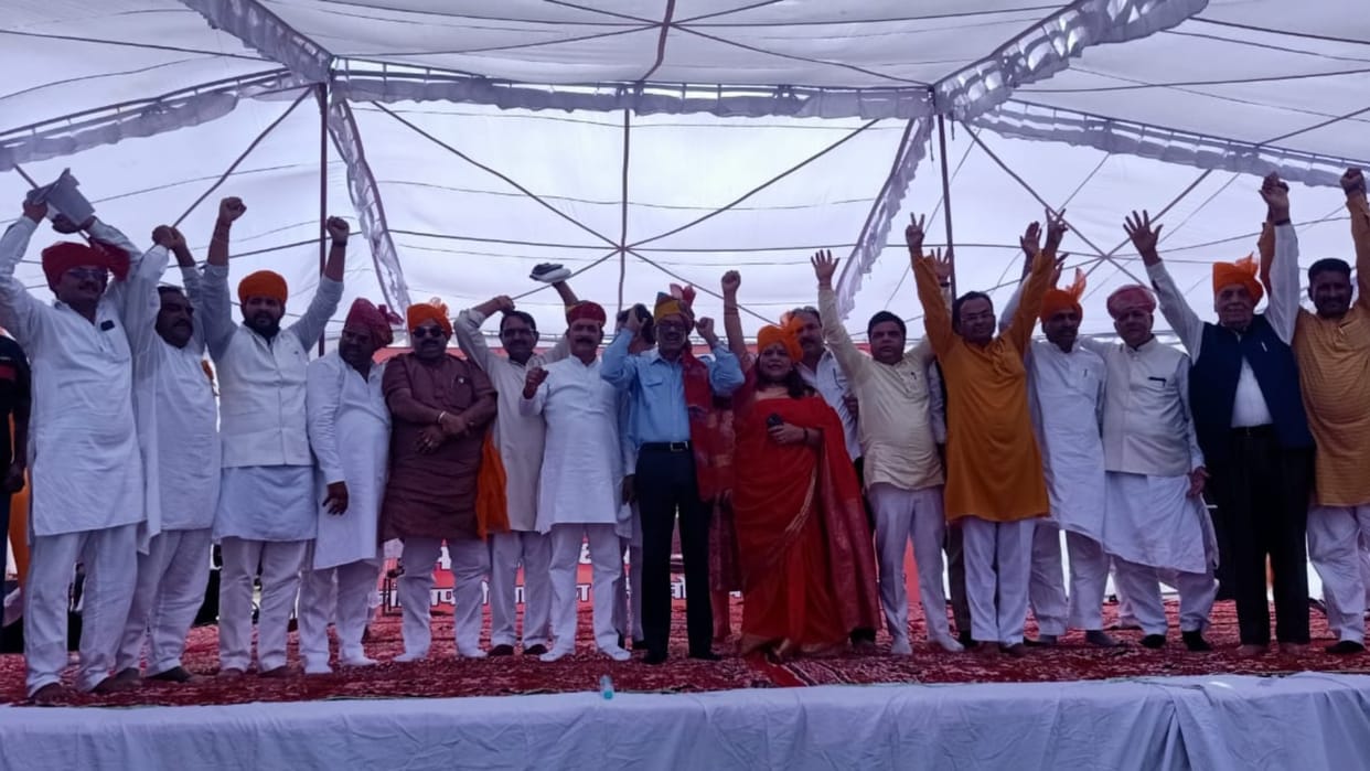 Emperor Mihir Bhoj statue unveiling controversy, Kshatriya Mahakumbh and Swabhiman Yatra of Rajput community