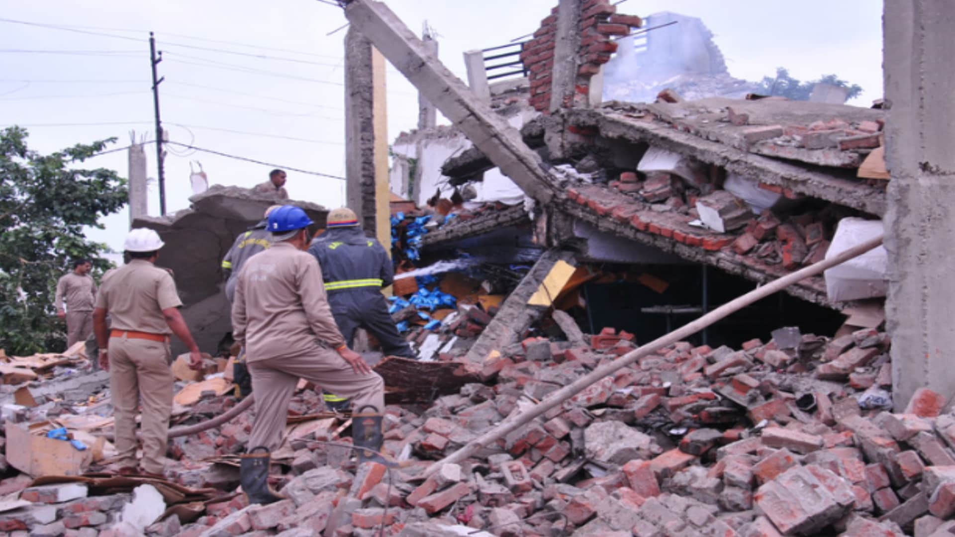 Blast in Factory: Illegal firecrackers were being made in the soap factory