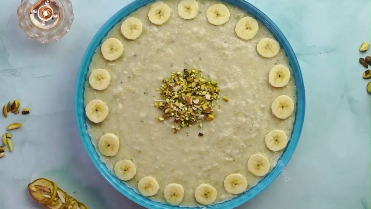 shardiya navratri 2023 bhog recipe for fifth day of navratri how to make banana kheer at home