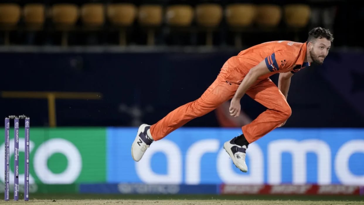 Paul van Meekeren story From delivery boy to demolishing South Africa in World Cup 2023 sa vs ned match