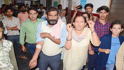Patients suffer due to lack of treatment family members create ruckus in district hospital