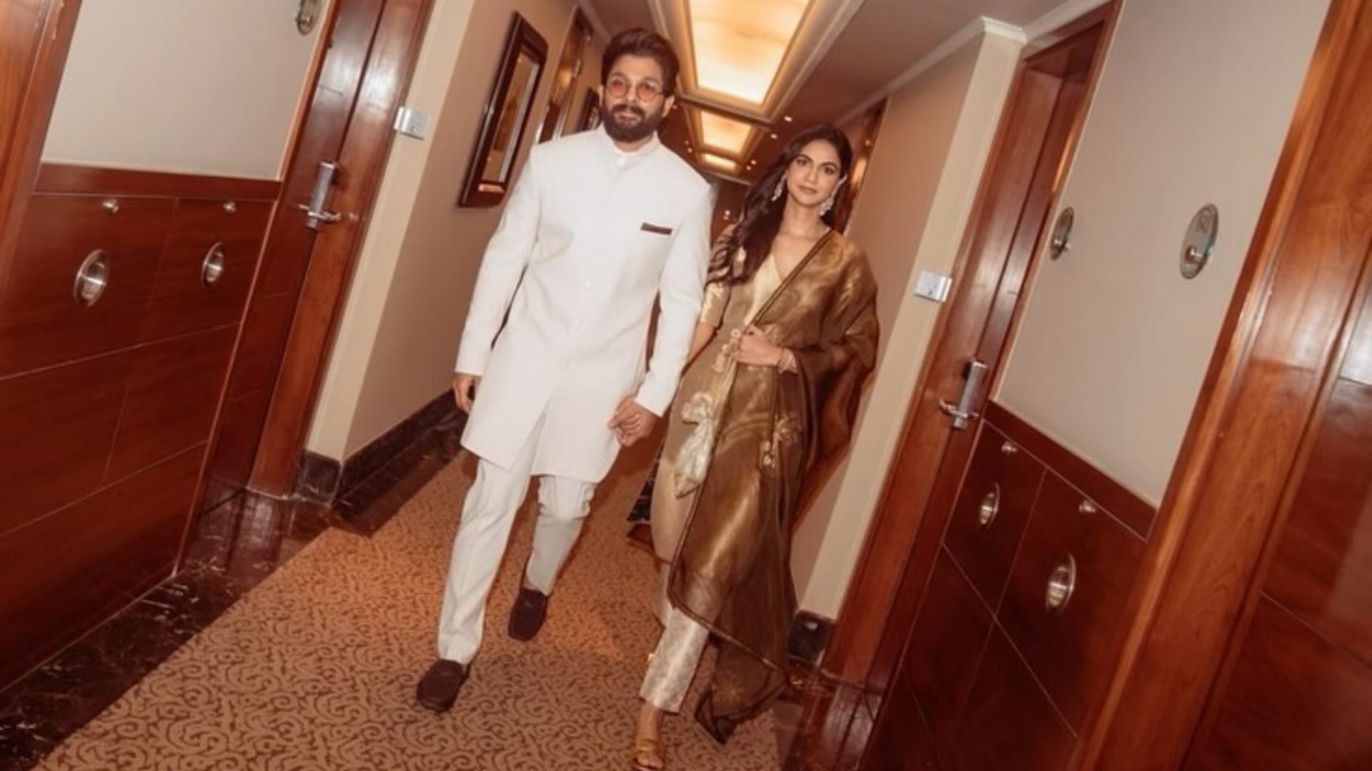Allu arjun recived 69 th national film award for pushpa wife sneha pens emotional note for actor