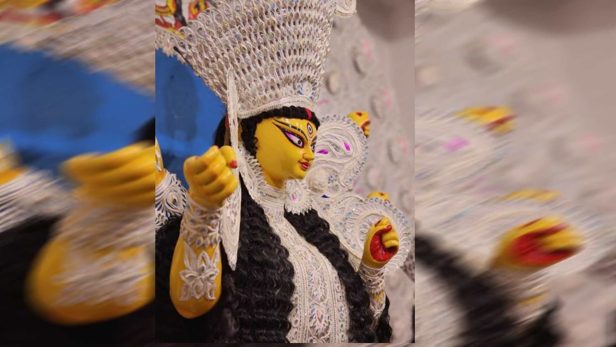 Durga Puja Tradition was started 68 years ago in Durga Bari Bengal working people did not get leave Dehradun
