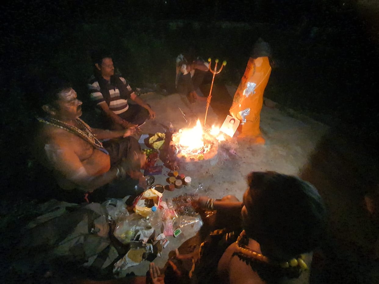 MP Election 2023: Special ritual being organized at Chakratirtha cremation ground to make Kamal Nath the CM.
