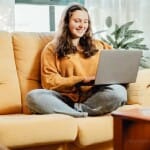 women working on laptop