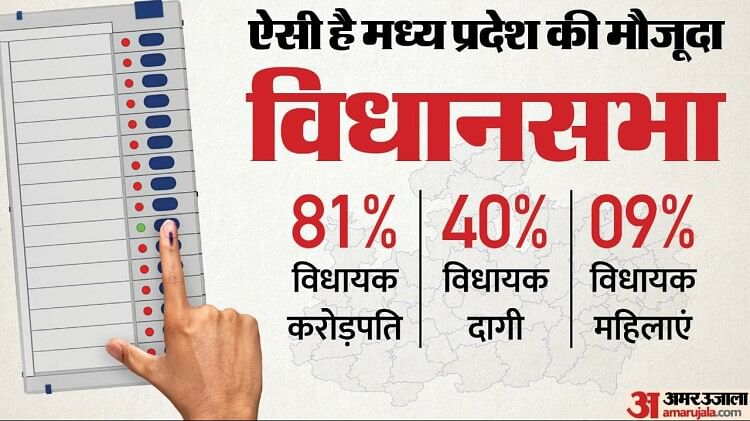 MP Election: करोड़पति विधायक 81 फीसदी, विधानसभा में महिलाओं की हिस्सेदारी 9%; जानें किस पार्टी में कितने दागी