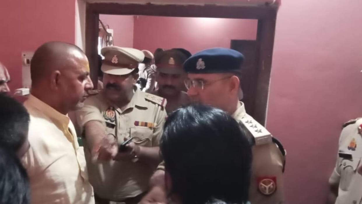 A saint murdered in hanuman garhi in Ayodhya.