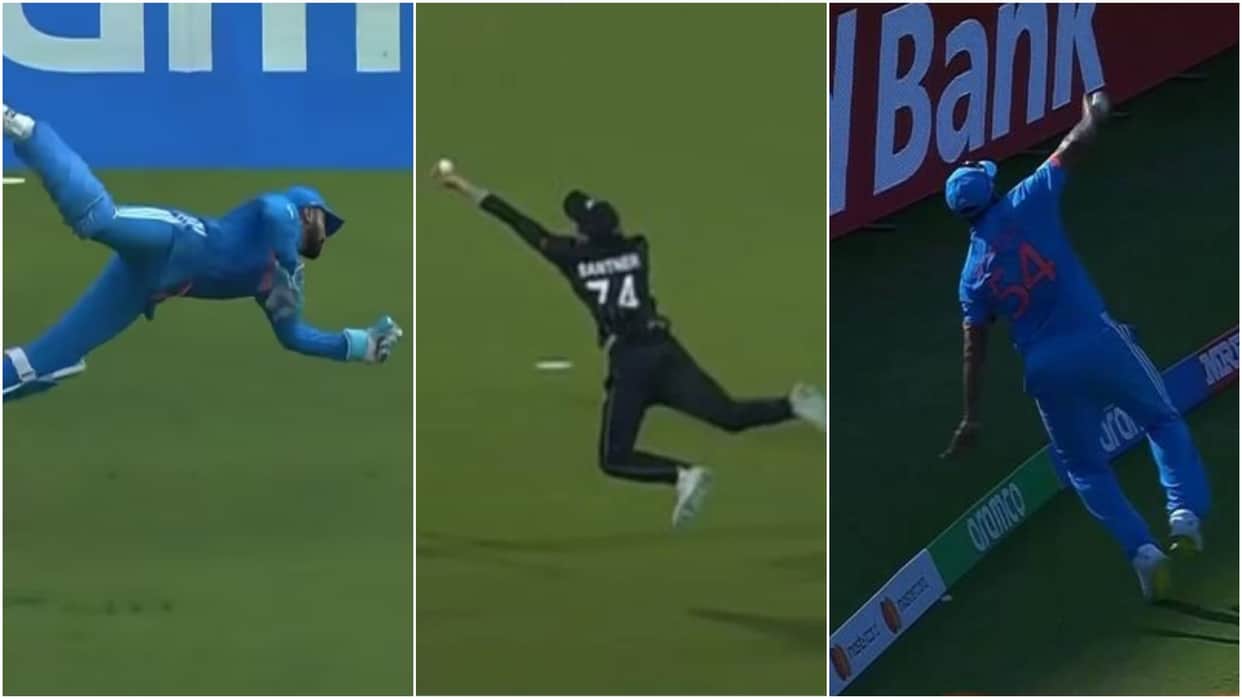 ODI WC 2023: From Lokesh Rahul to Santner and Warner, see the amazing catches of ODI World Cup 2023